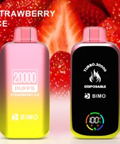 BIMO Turbo 20000 Puffs – Strawberry Ice